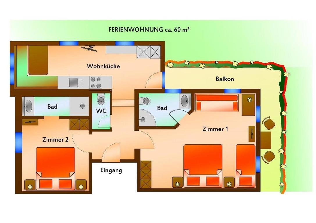 东蒂罗尔地区马特赖Zoeschgenhof公寓 外观 照片